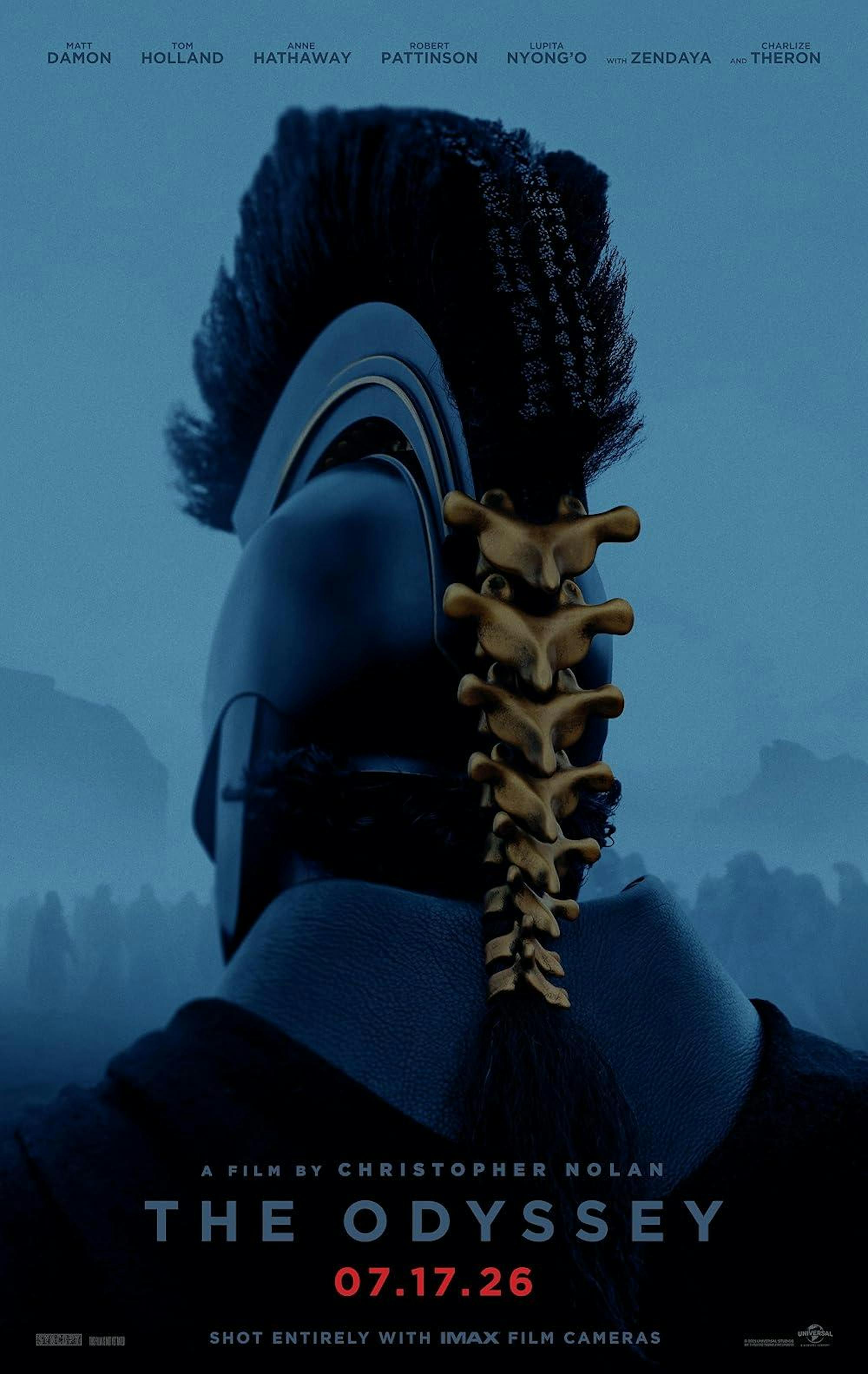 The Odyssey is een visueel overdonderende maar loodzware cinema-ervaring poster